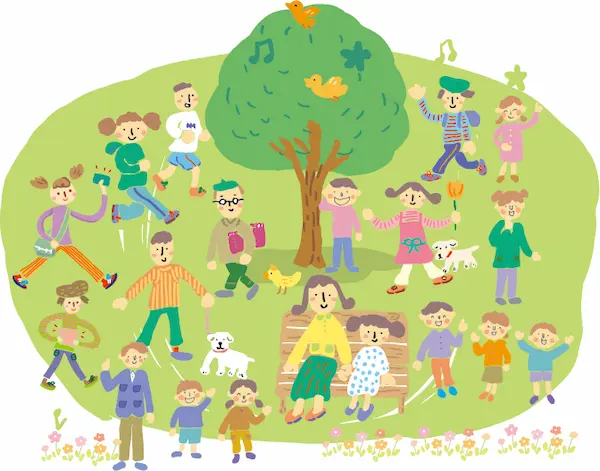 お外でリフレッシュ